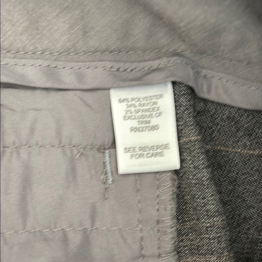 CATO Gray Women's Pants. 8 - Picture 7 of 8